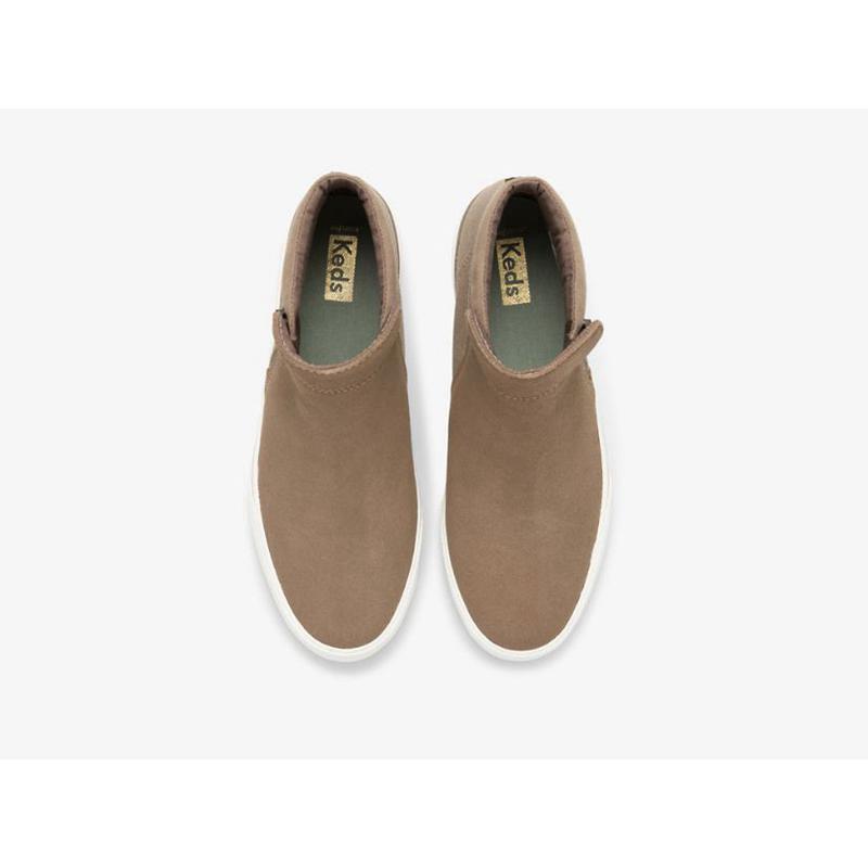 Zapatillas Sin Cordones Keds Cooper Zip Bootie Mujer Marrones | 60458-YWXP